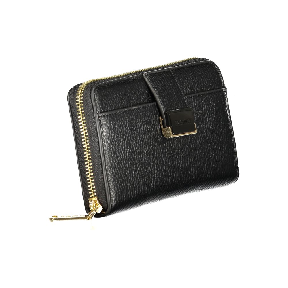 Mario Valentino Nero Polyurethane Women Wallet
