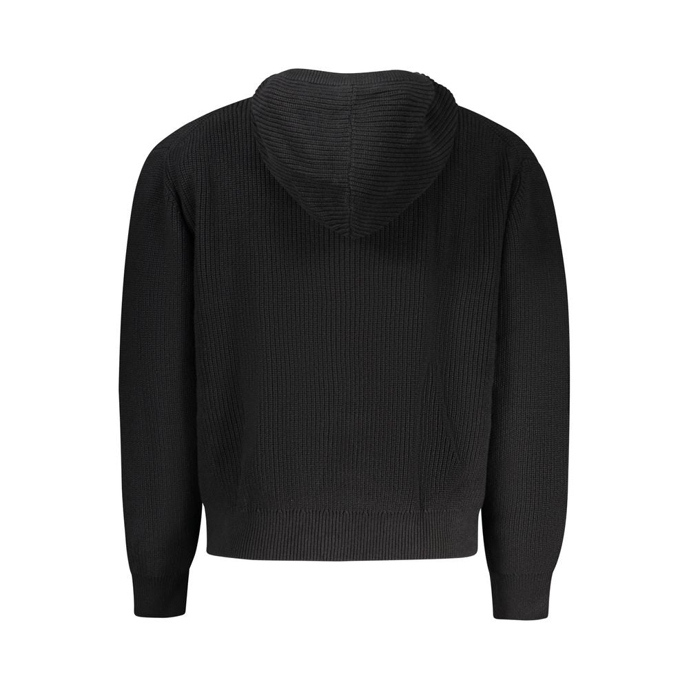 Guess Jeans Black Cotton Cardigan