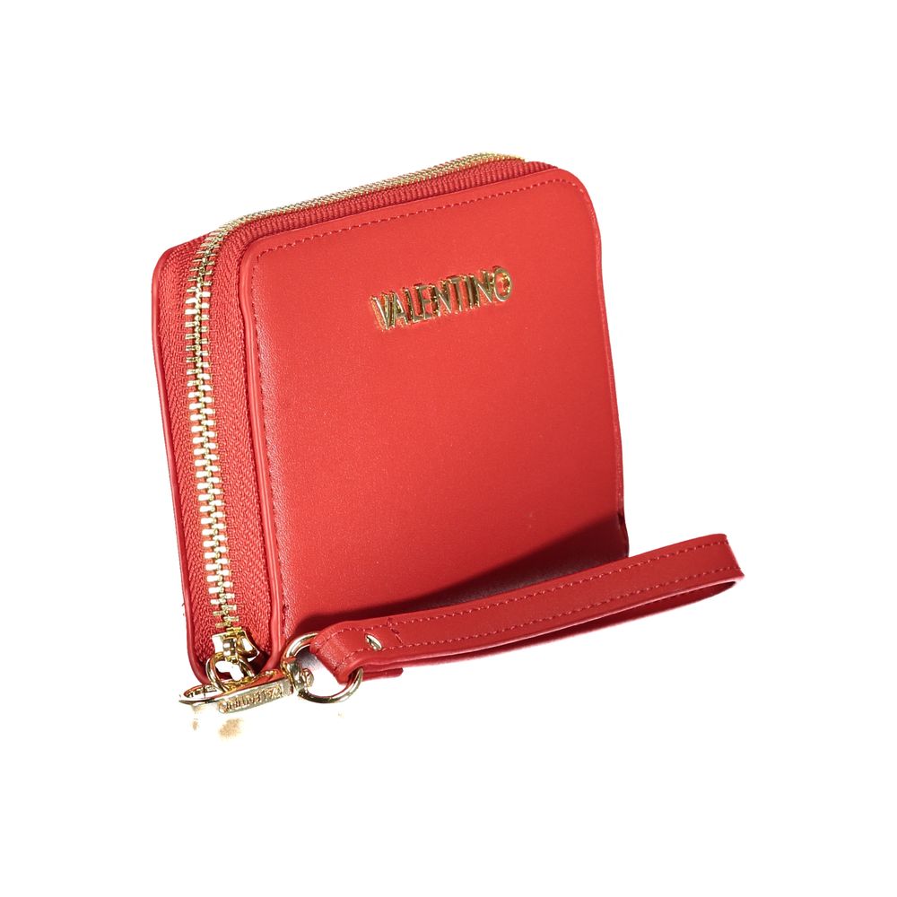 Mario Valentino Red Polyethylene Wallet