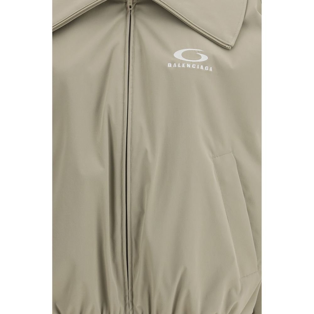 Balenciaga Beige Polyester Jackets And Coat