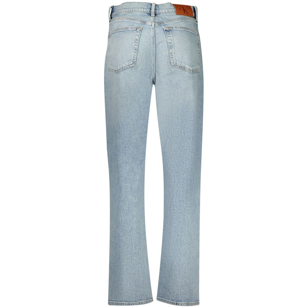 Calvin Klein Azzurro Cotton Women's Jean