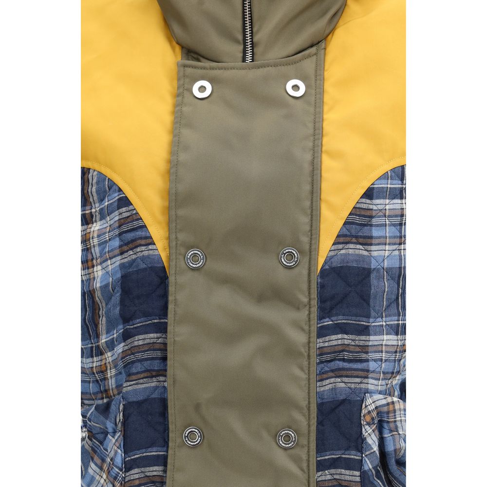 MARBELL Blue Polyamide Jackets And Coat