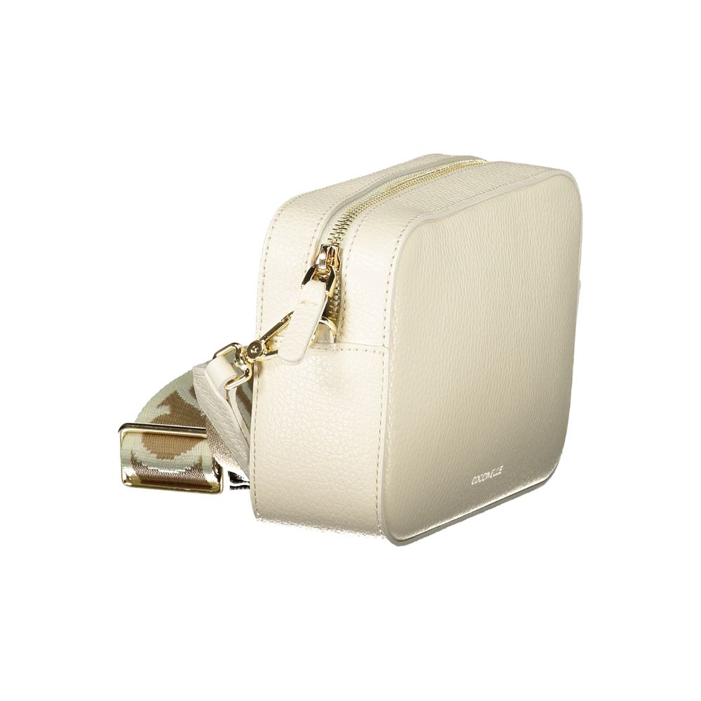 Coccinelle White Leather Handbag