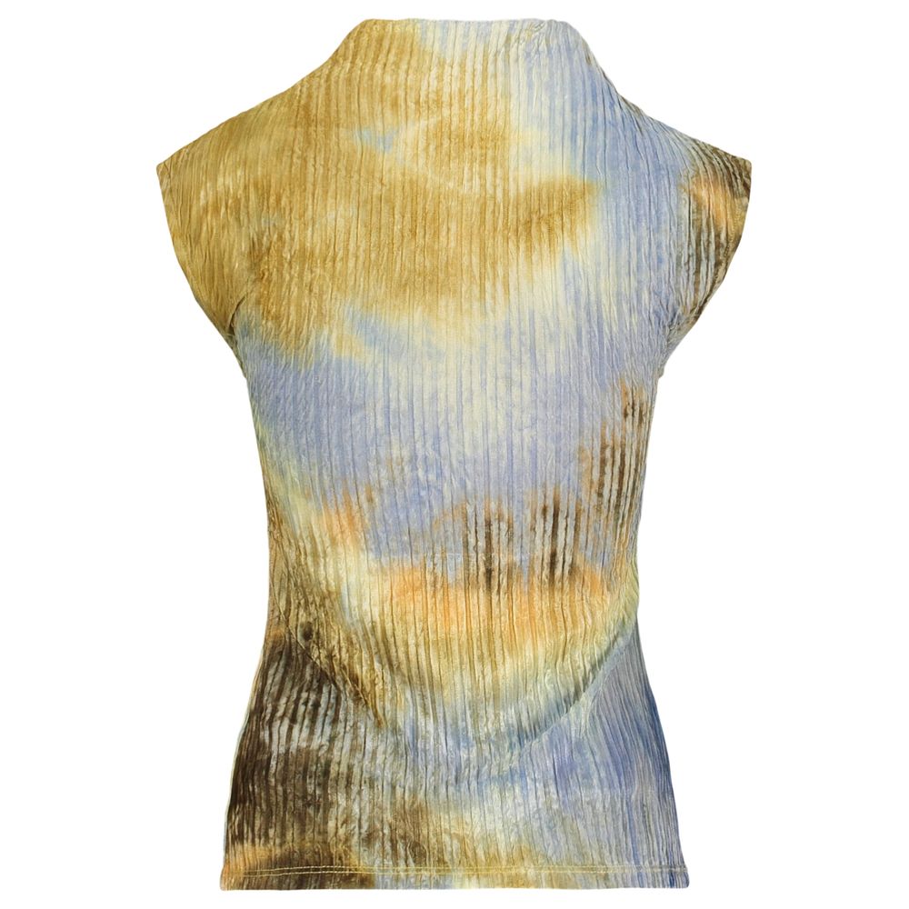 Desigual Giallo Polyester Women Canotta