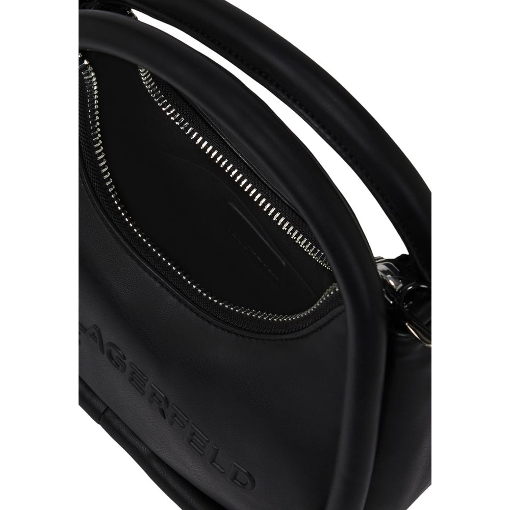 Karl Lagerfeld Black Polyethylene Handbag