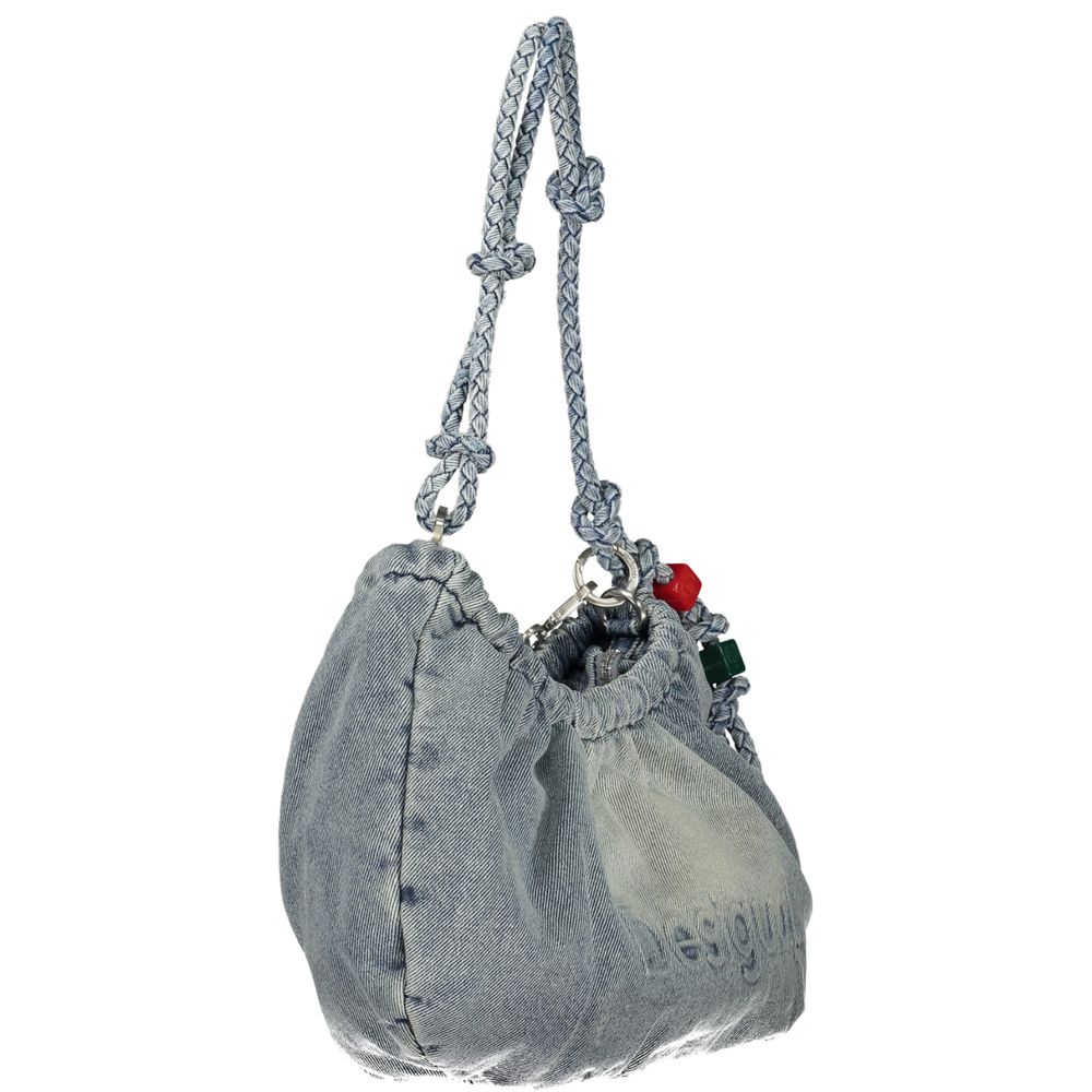 Desigual Azzurro Cotton Women Bag