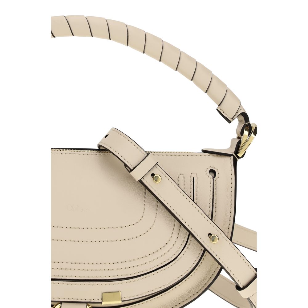 Chloé Beige Calf Leather Bos Taurus Shoulder Bag