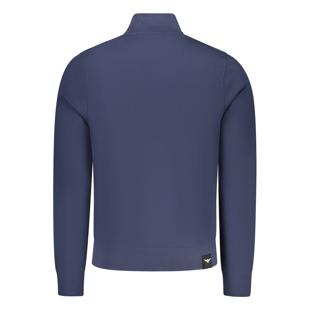 Accademia Militare Blu Cotton Men Sweatshirt