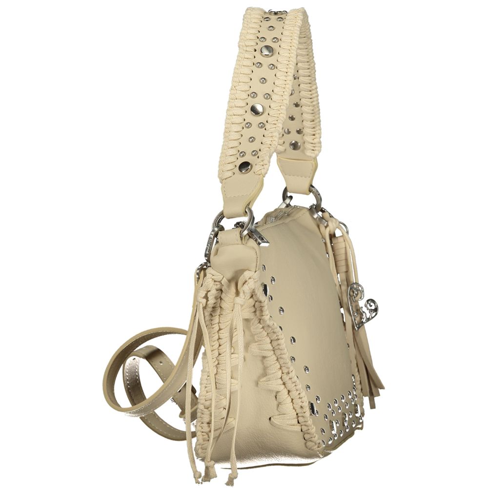 Desigual Beige Polyurethane Women Handbag