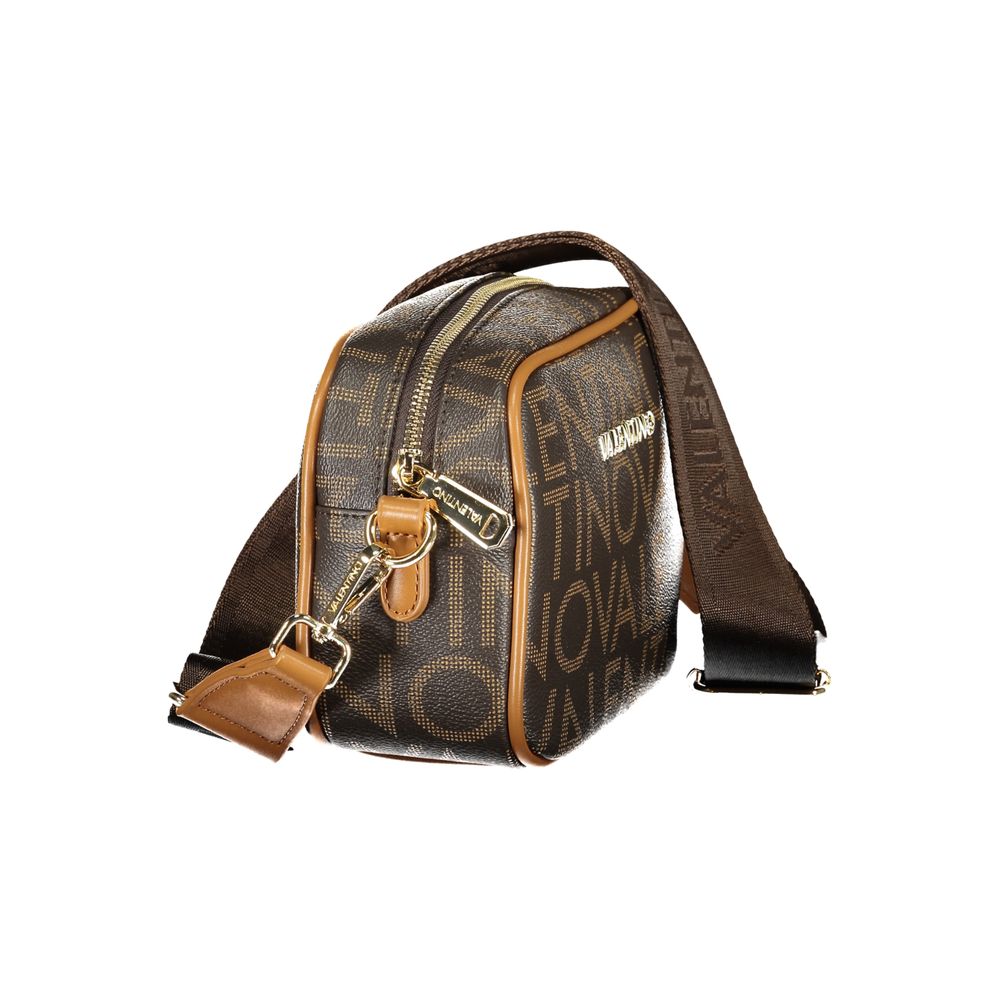 Mario Valentino Brown Polyethylene Handbag