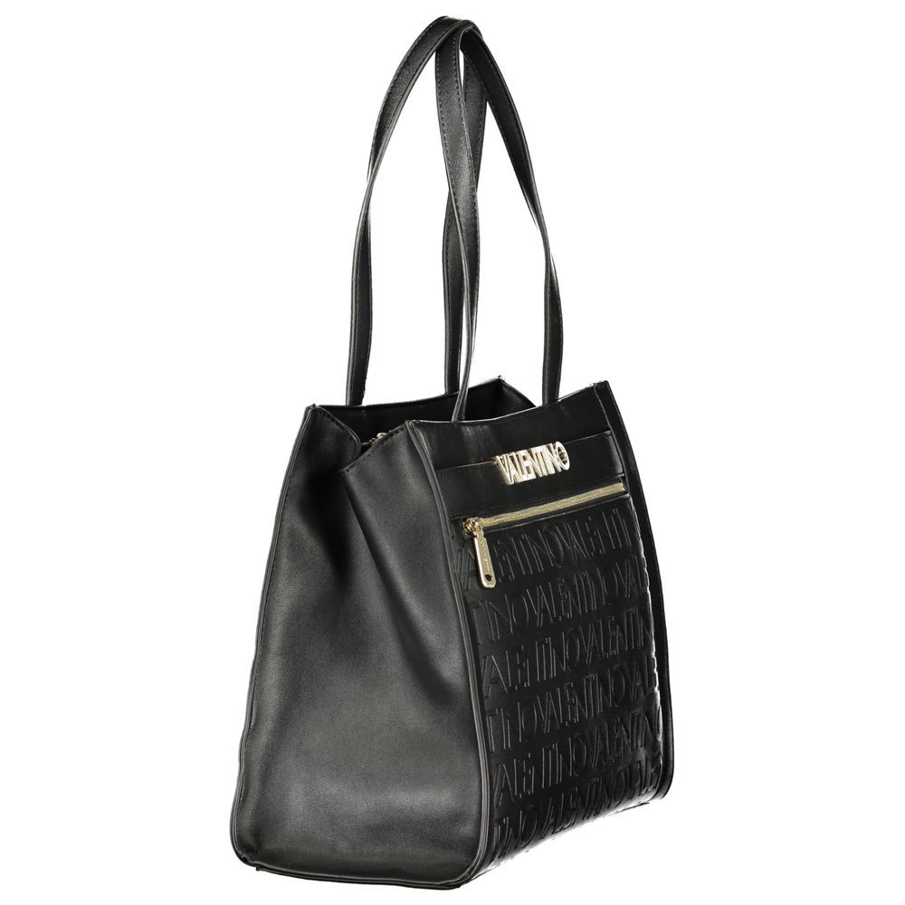 Mario Valentino Black Polyethylene Handbag