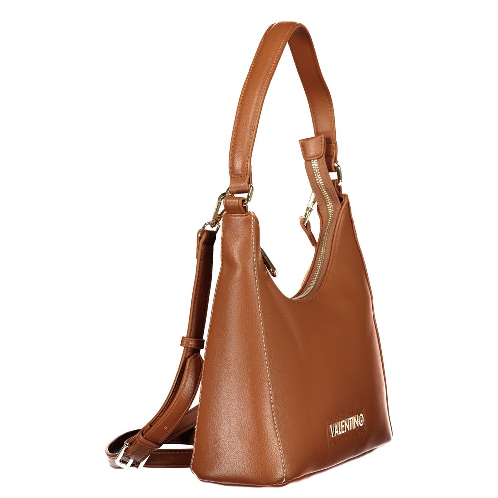 Mario Valentino Brown Polyurethane Women Bag