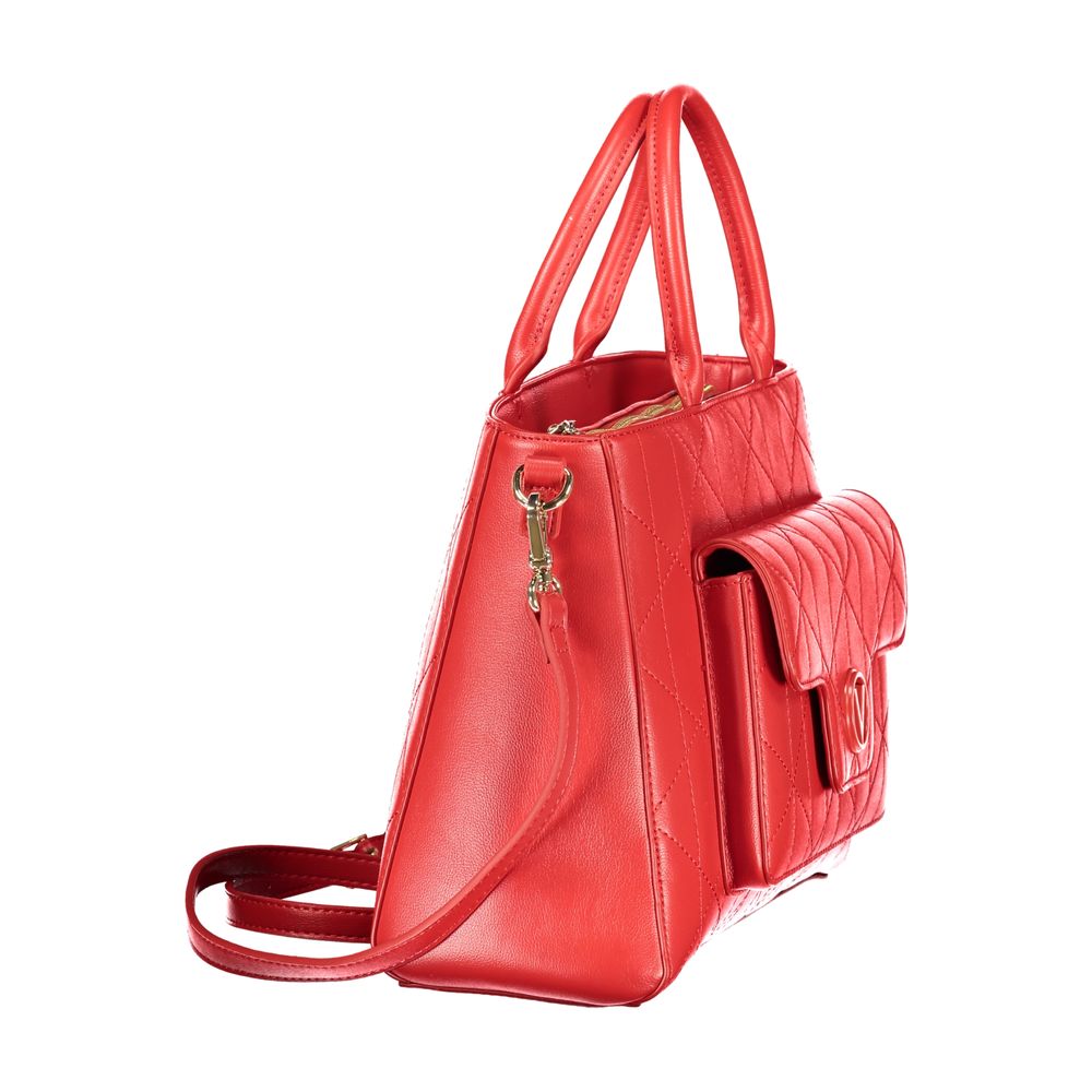 Mario Valentino Red Polyethylene Handbag
