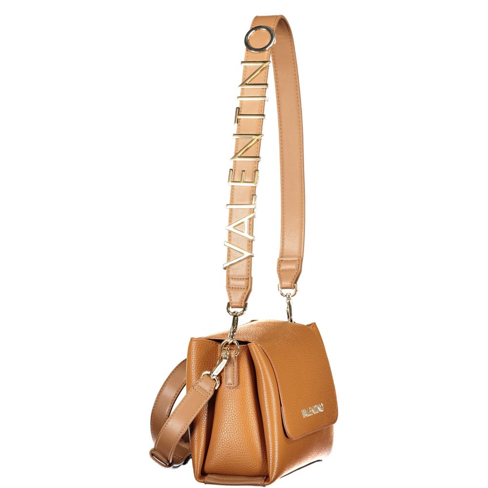 Mario Valentino Brown Polyethylene Handbag