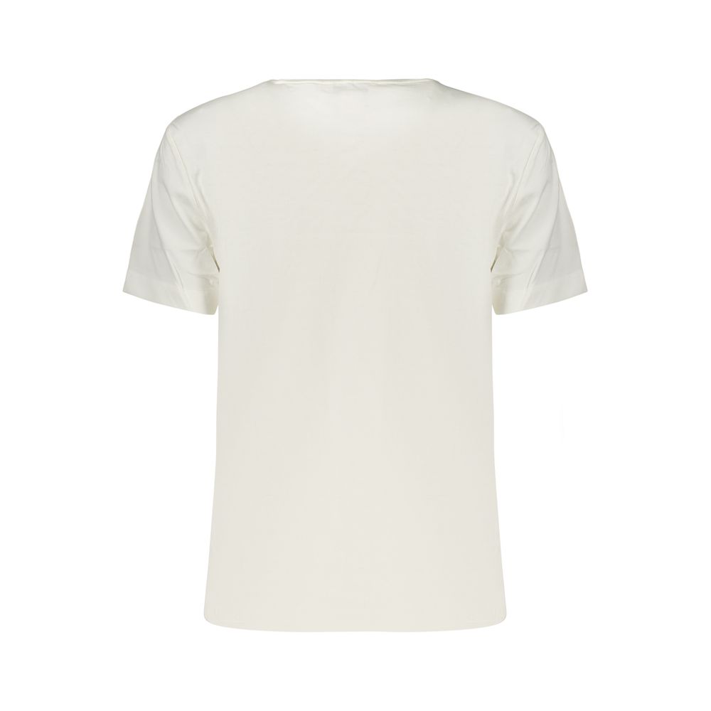 Calvin Klein White Cotton Women's T-Shirt