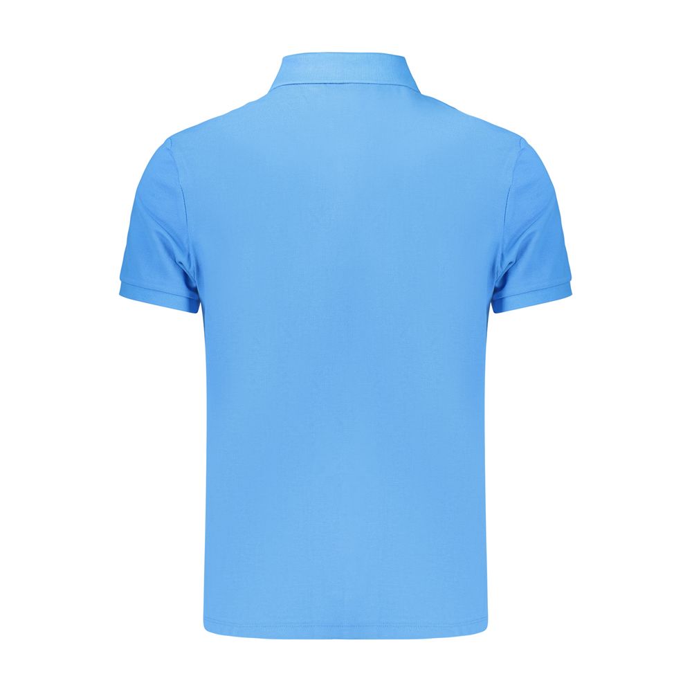 Calvin Klein Azure Cotton Men's Polo Shirt