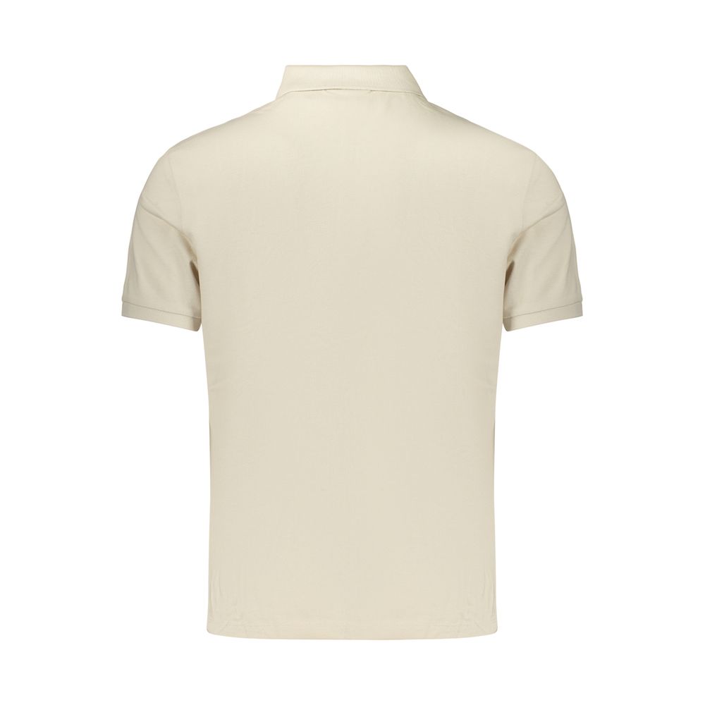 Calvin Klein Beige Cotton Men's Polo
