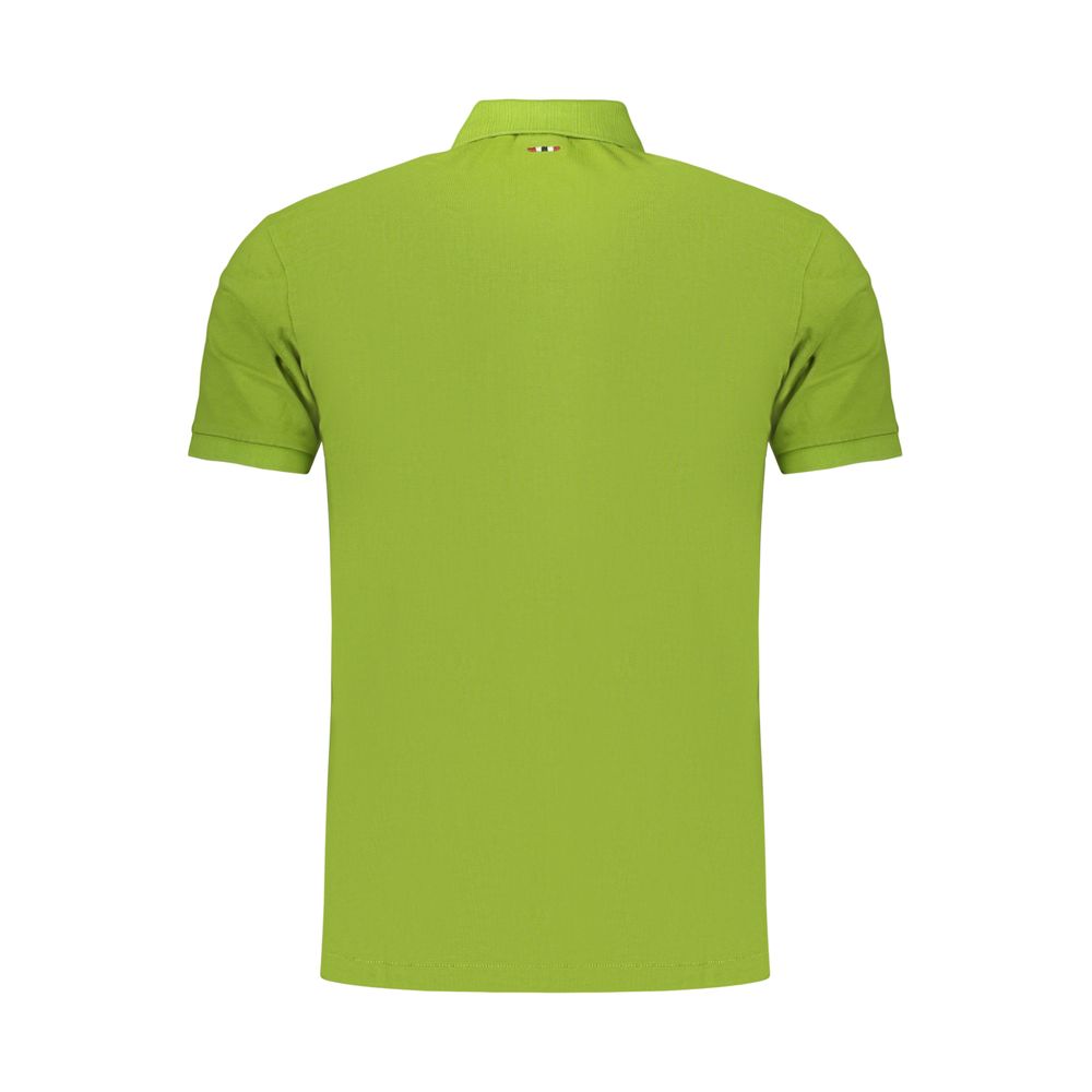Napapijri Green Cotton Men's Polo Shirt