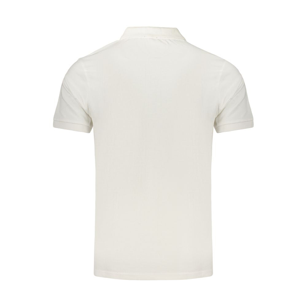 Rifle White Cotton Men's Polo