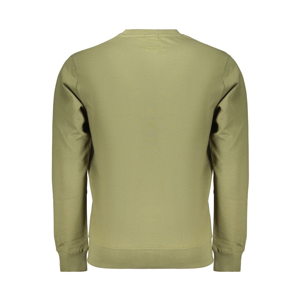 Coveri Moving Green Cotton Sweatshirt