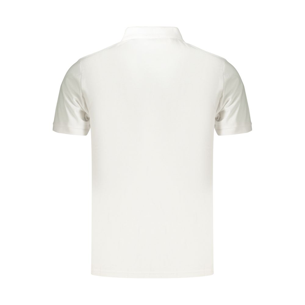 Coveri Moving White Cotton Polo Shirt