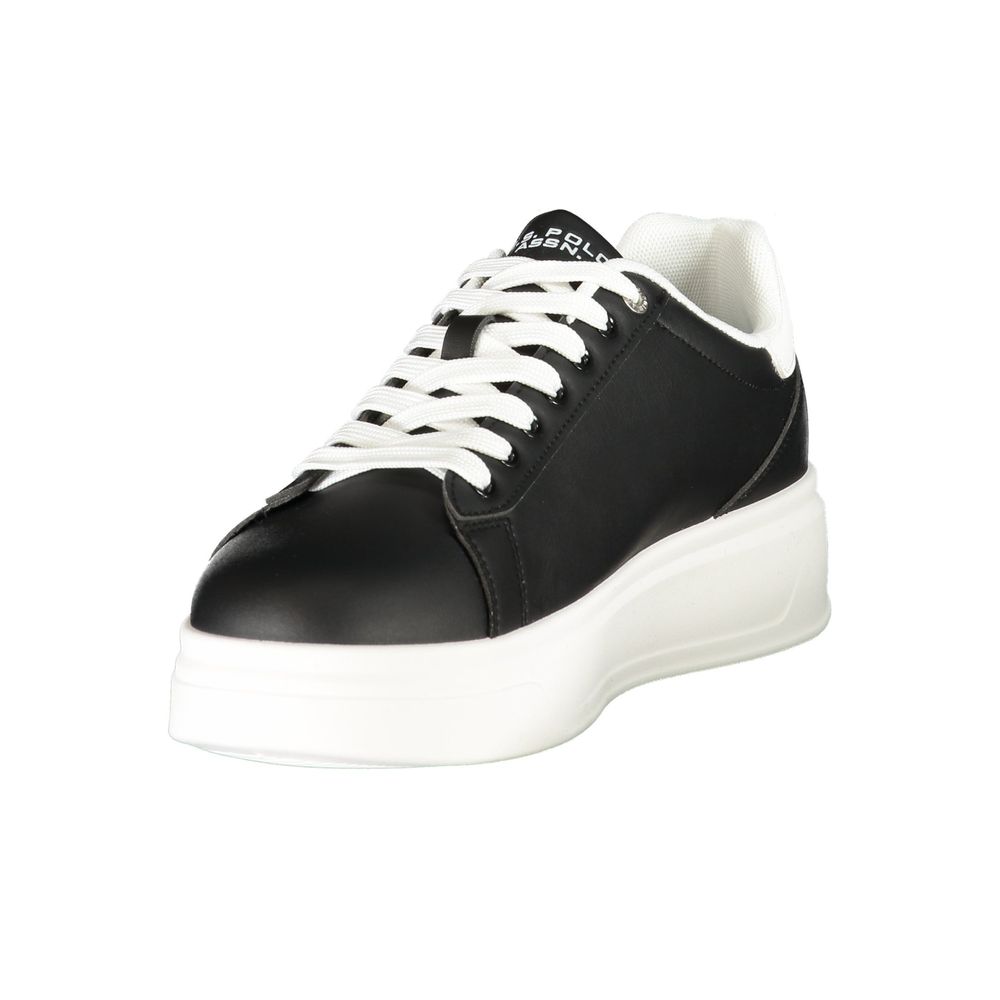 U.S. POLO ASSN. Black Polyester Athletic Sneakers