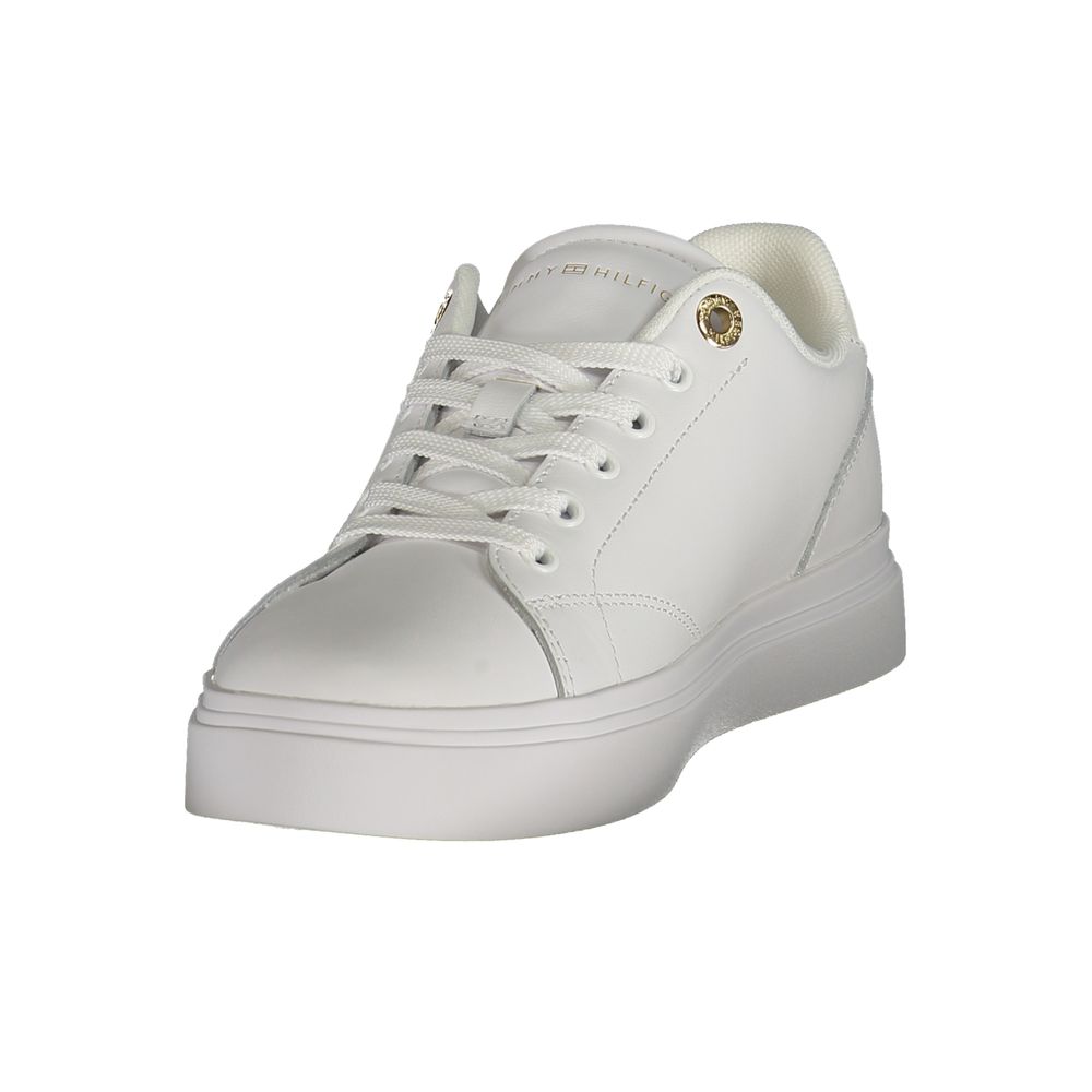 Tommy Hilfiger Bianco Polyurethane Donna Sneaker