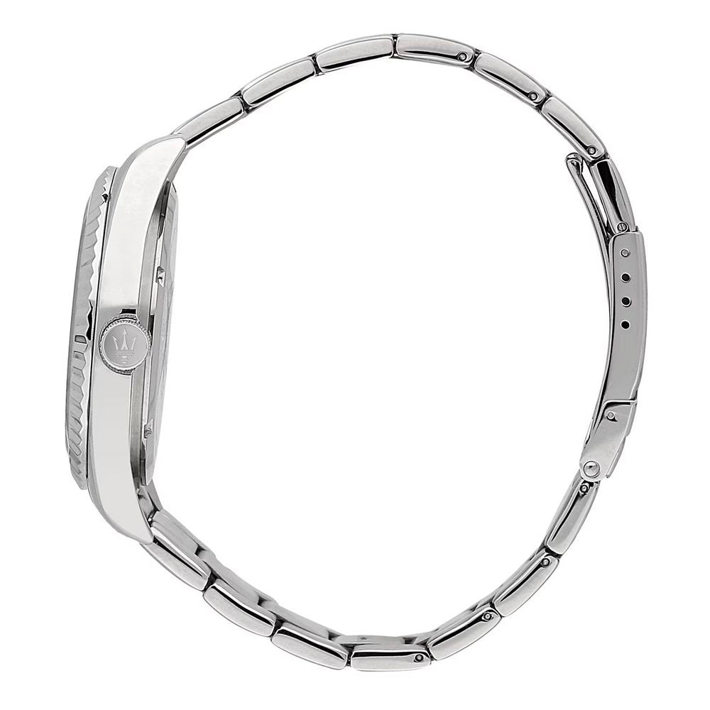 Maserati Gray Stainless Steel Dress Watch
