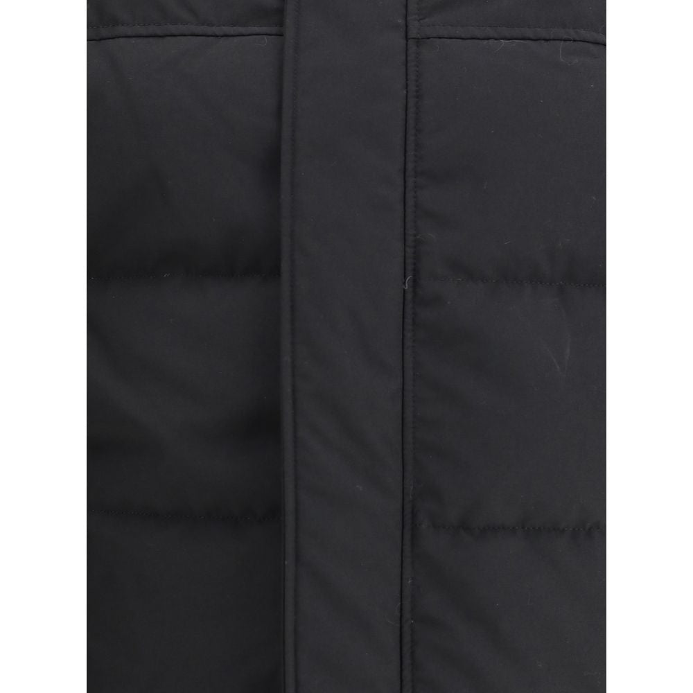 Canada Goose Black Cotton Parka