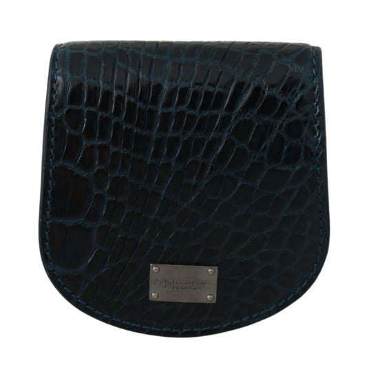 Bolsillo portacondones Blue Exotic Skins
