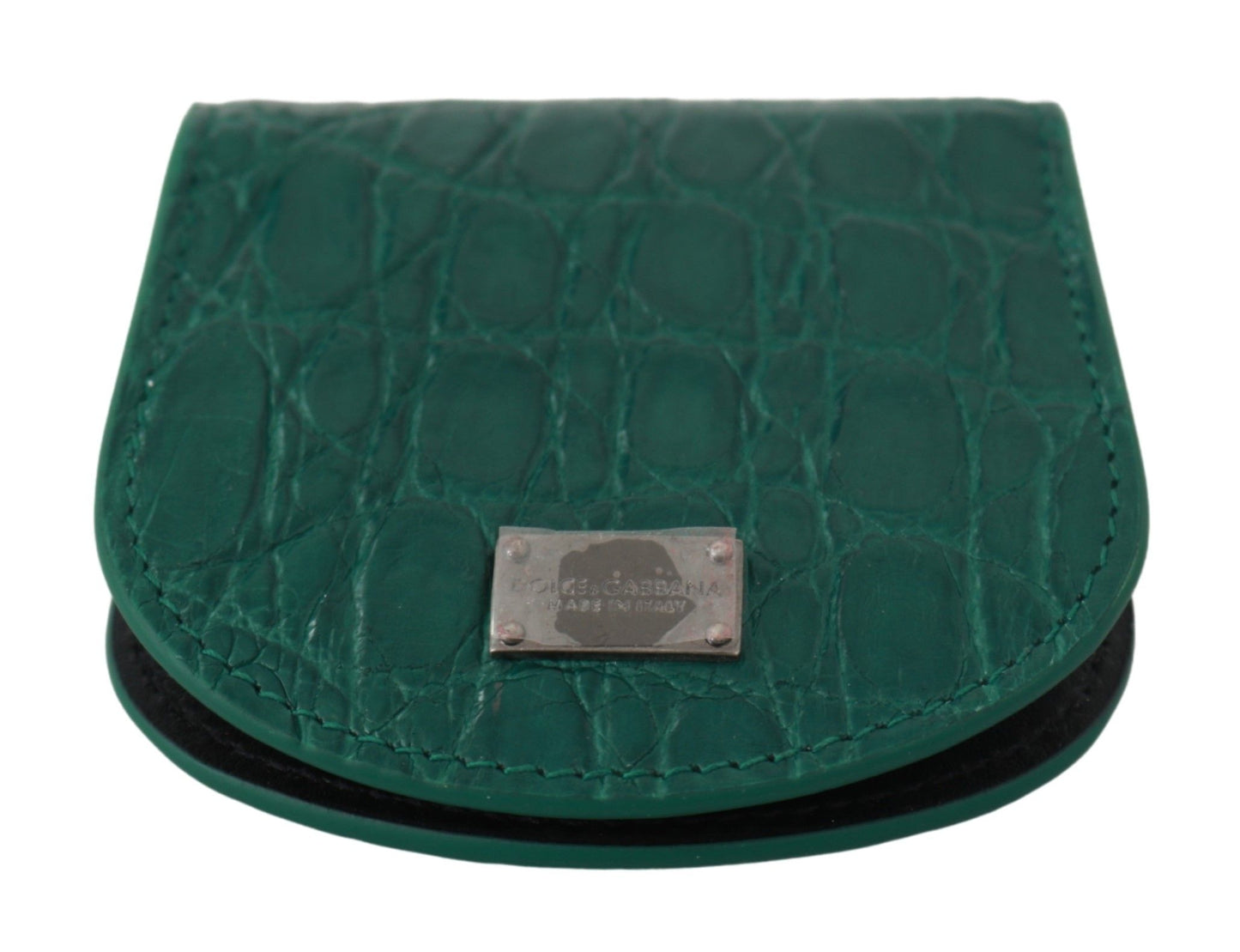 Cartera portacondones Green Exotic Skins