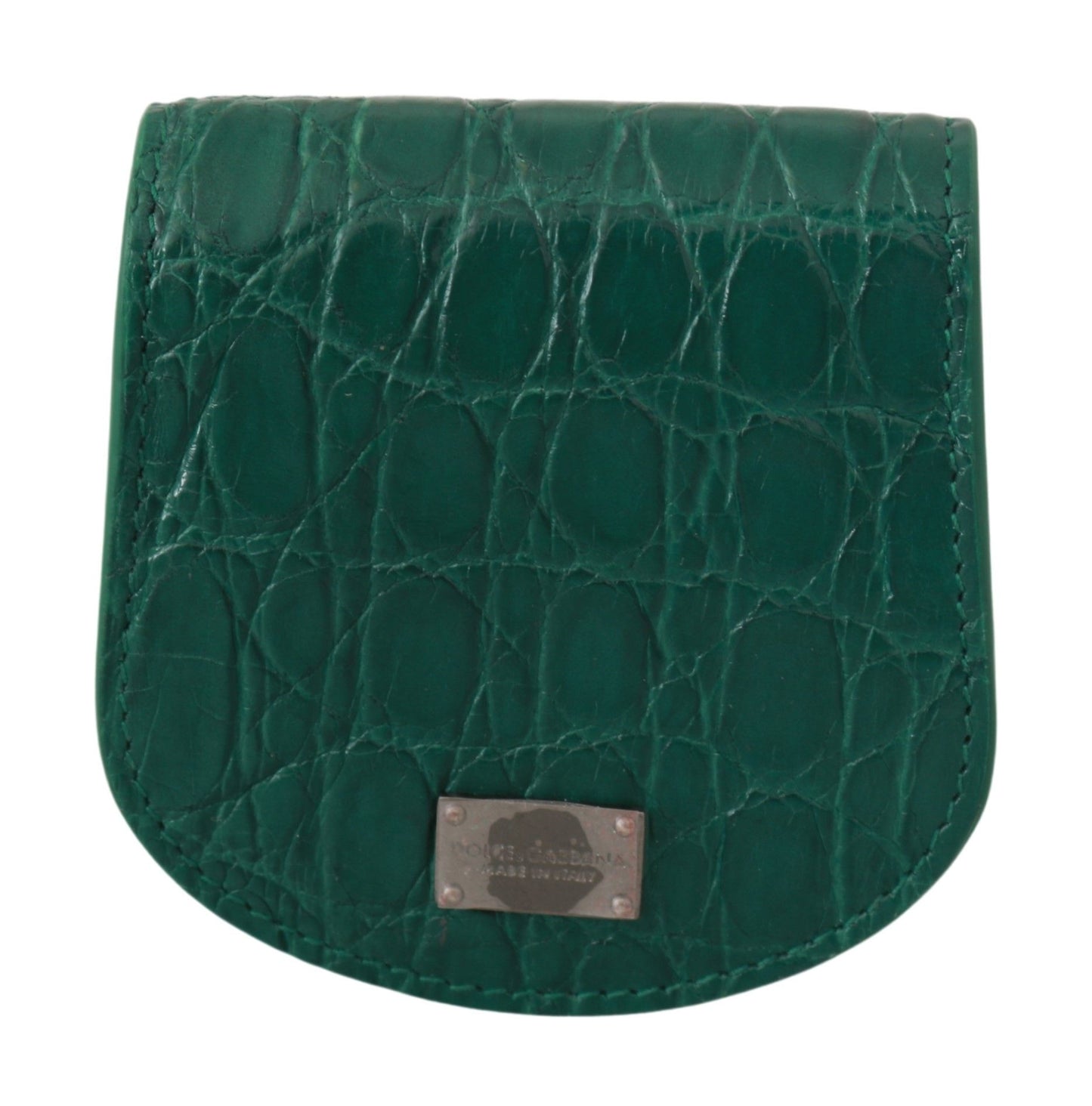 Cartera portacondones Green Exotic Skins