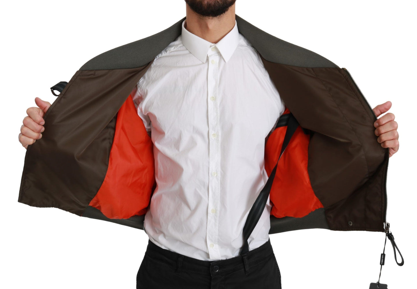 Veste bomber double boutonnage en sequins Dolce & Gabbana