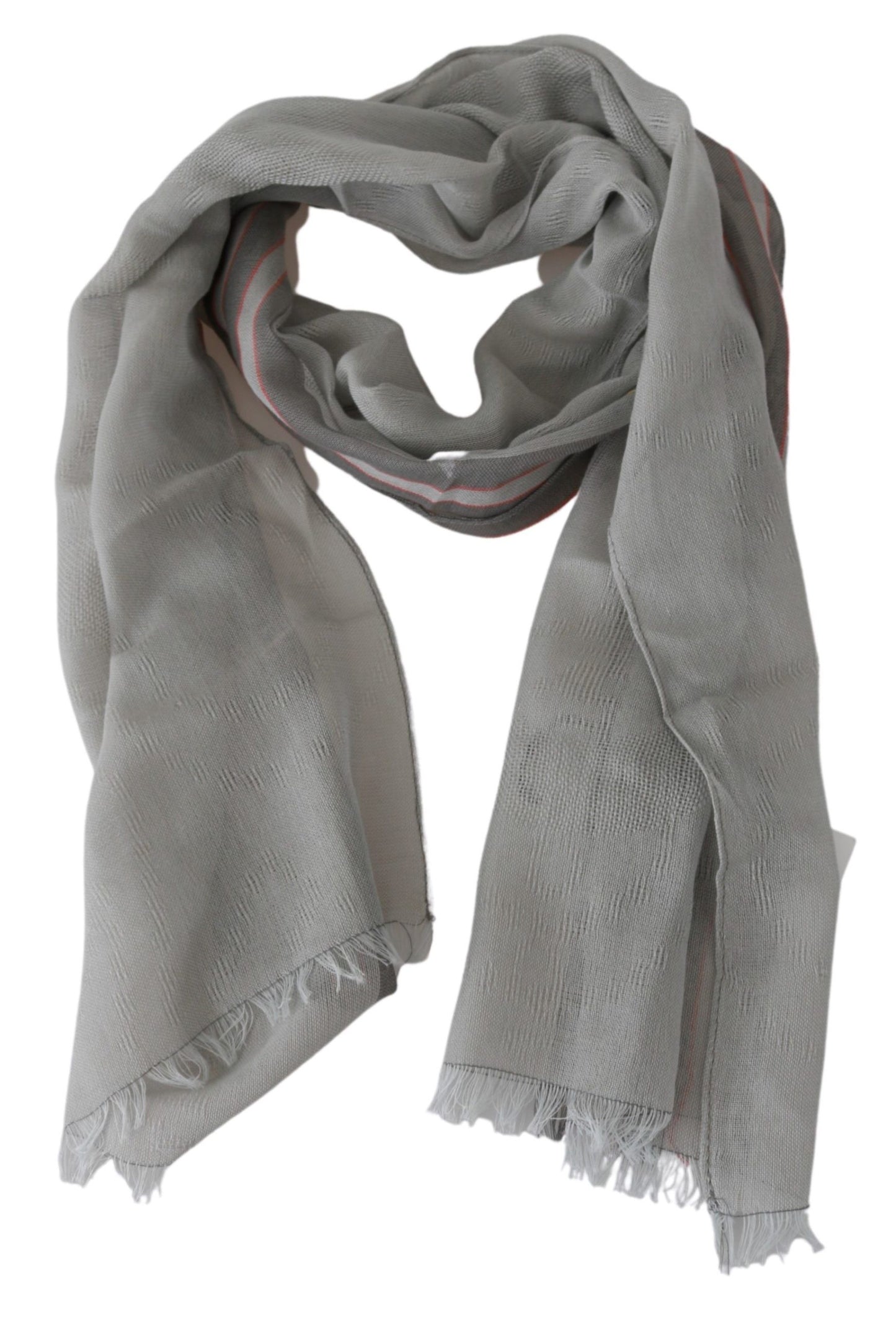 Écharpe pour homme en coton gris élégant de Costume National