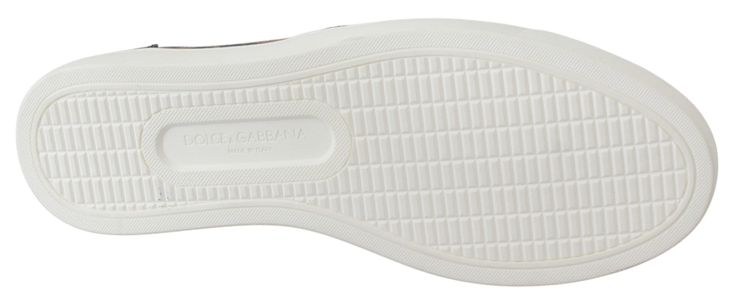 Dolce & Gabbana Elegante Leopardenmuster Slipper für einen anspruchsvollen Stil