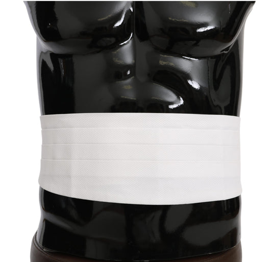 Fajín de algodón con cinturón para hombre blanco