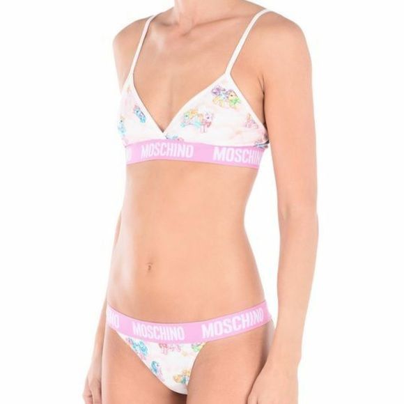 Conjunto de braguitas y sujetador blanco My Little Pony Bikini de dos piezas