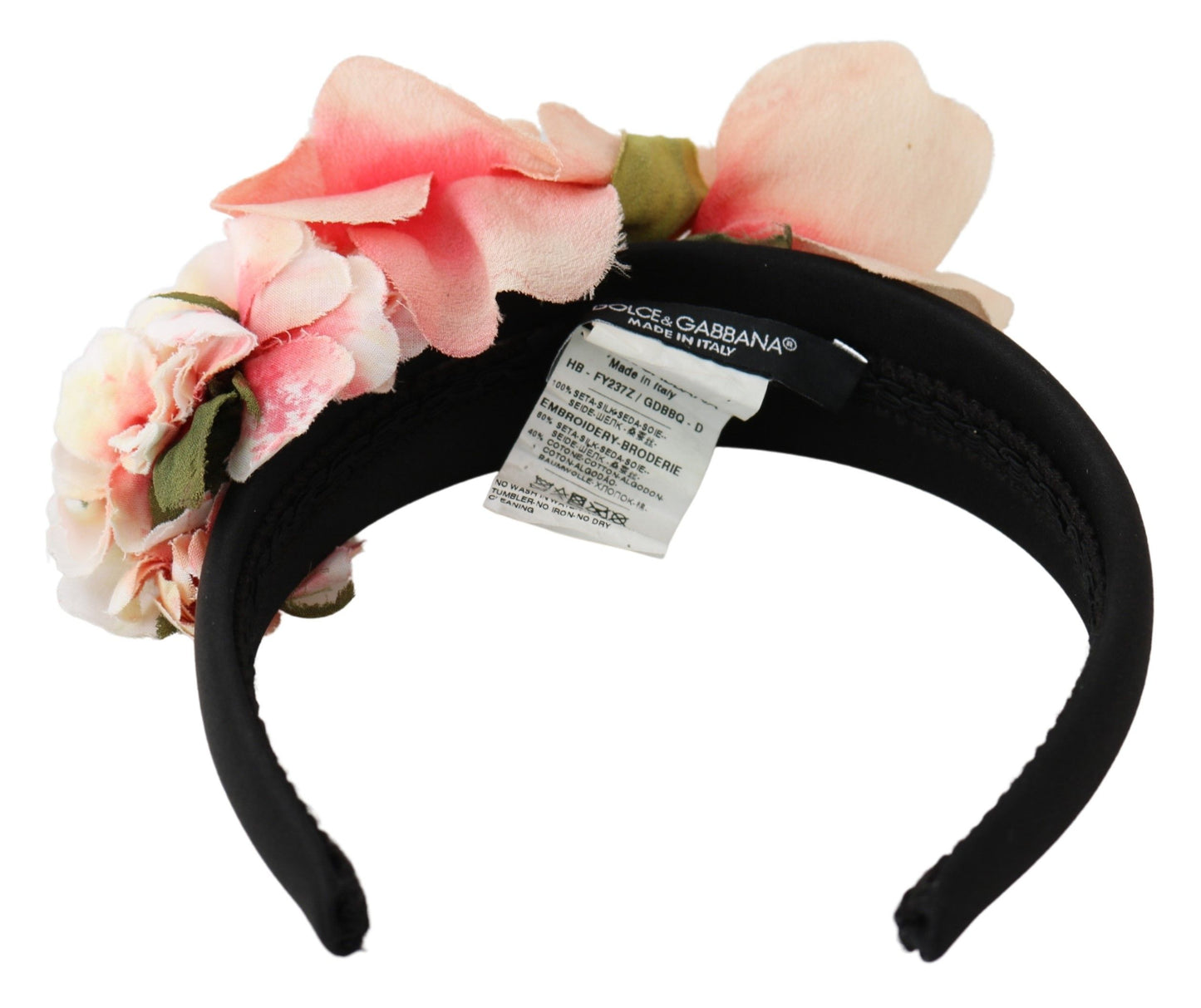 Dolce & Gabbana Elegantes Designer-Stirnband aus Seide