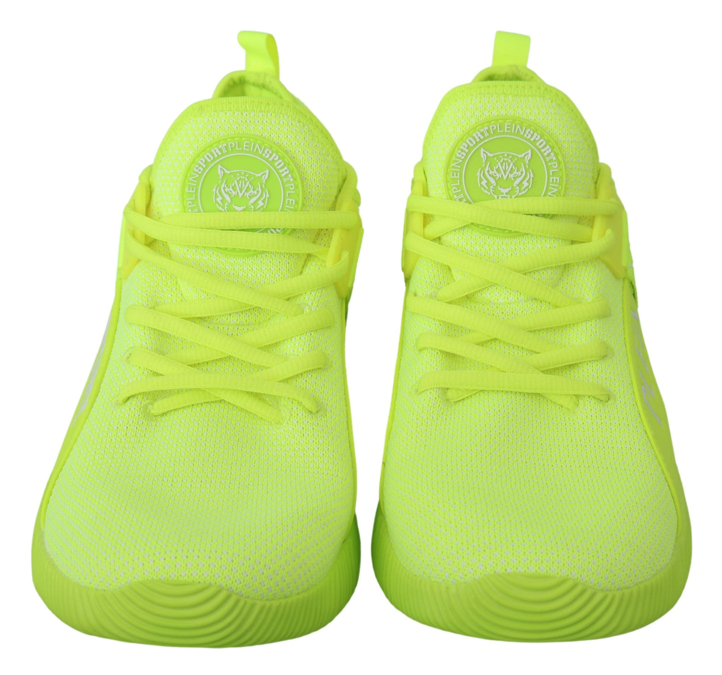 Philipp Plein Stylische Hellgrüne Freizeit Sneaker