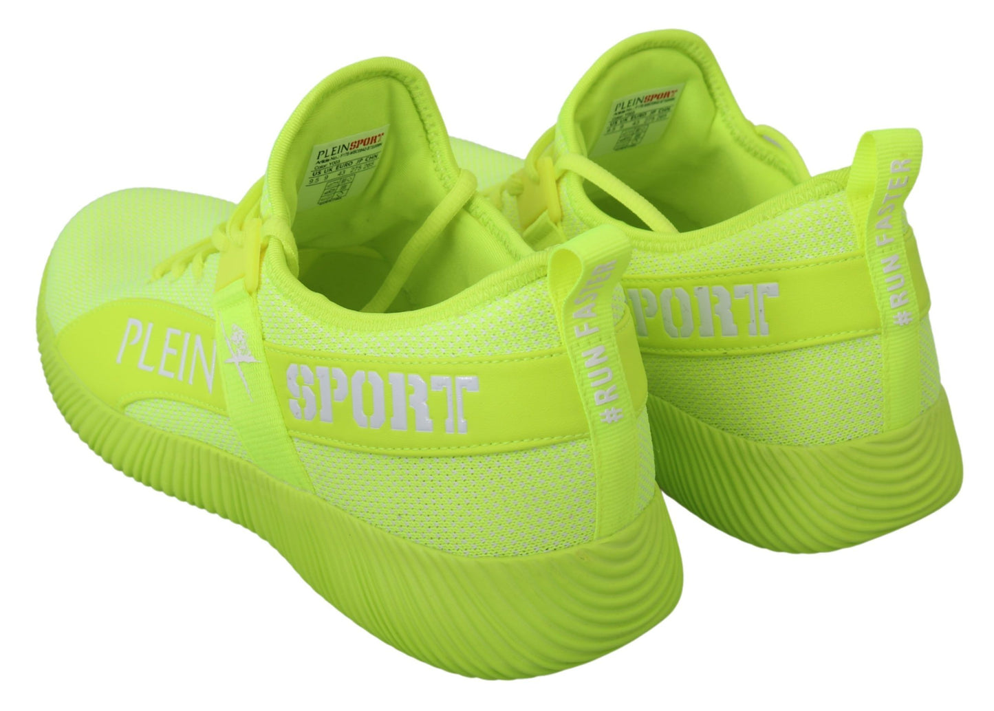 Philipp Plein Stylische Hellgrüne Freizeit Sneaker