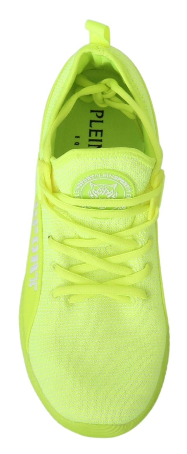 Philipp Plein Stylische Hellgrüne Freizeit Sneaker