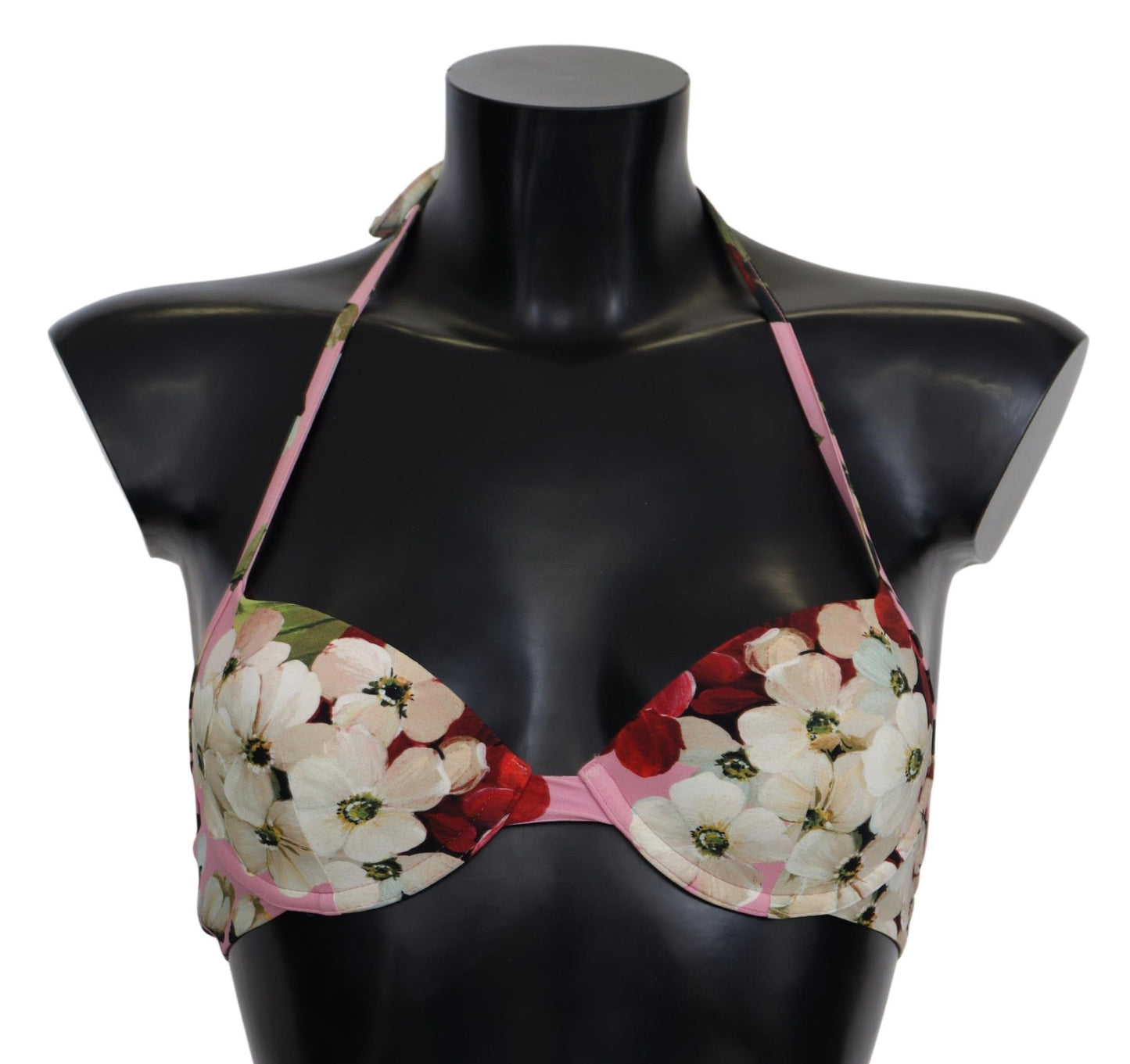 Dolce & Gabbana Floral Elegance Swimwear Top