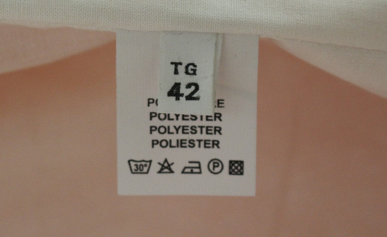 Abrigo chaqueta de manga corta rosa