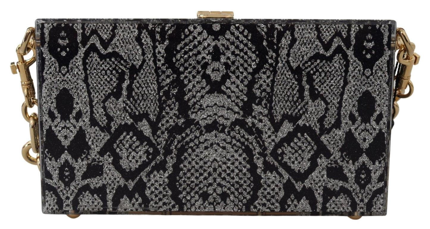Monedero gris Fashion Devotion Clutch Plexi SICILY BOX
