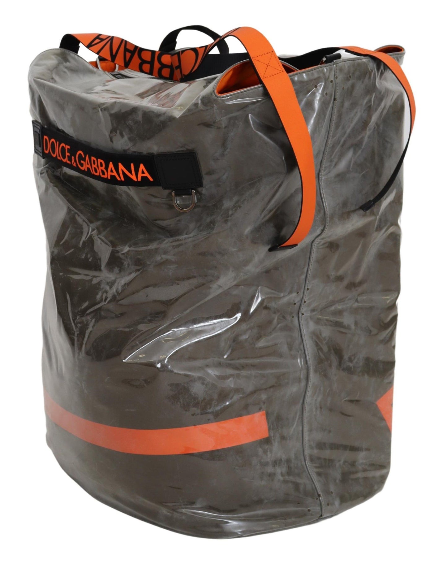 Bolsa de compras verde de tela grande de algodón para hombre