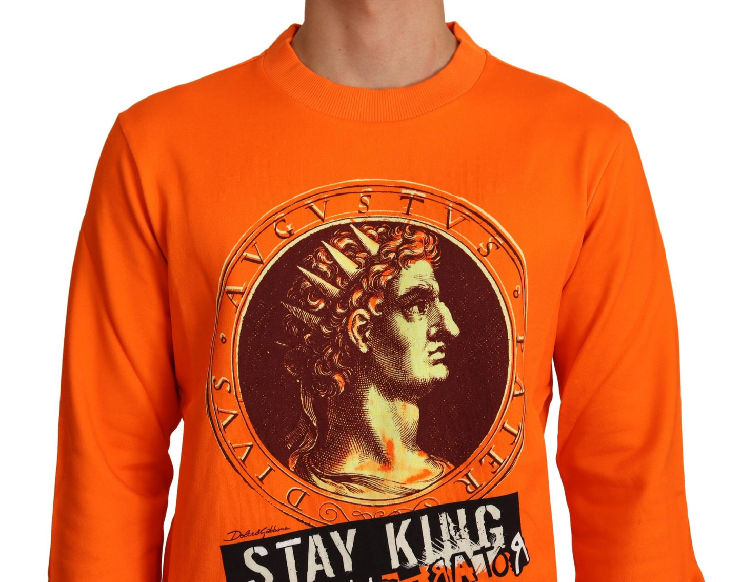 Jersey de algodón naranja King Ceasar