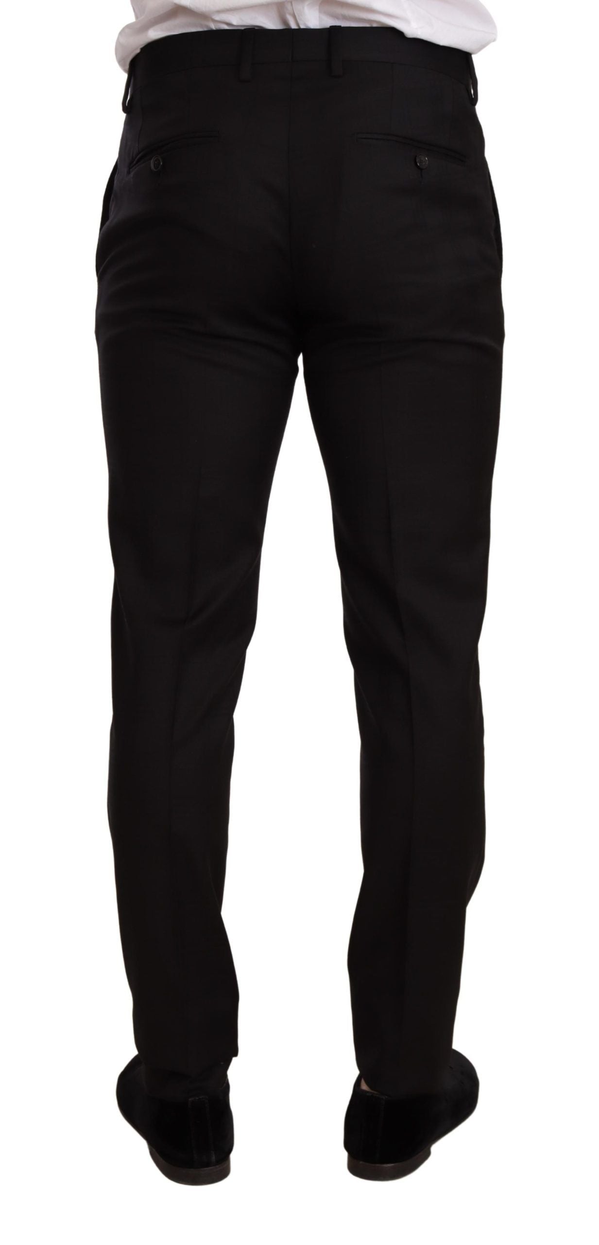 Abito 2 pezzi MARTINI SLIM FIT a quadri neri