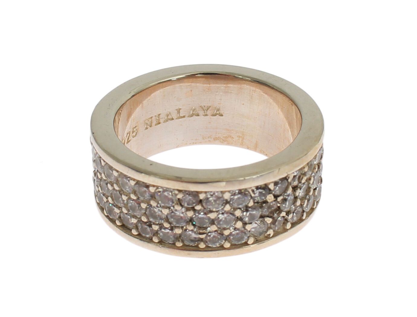 Anillo de plata de ley 925 con circonita cúbica para mujer