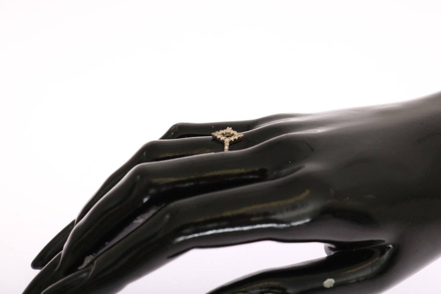 Anillo de plata 925 con circonita transparente para mujer Silver Rhombus