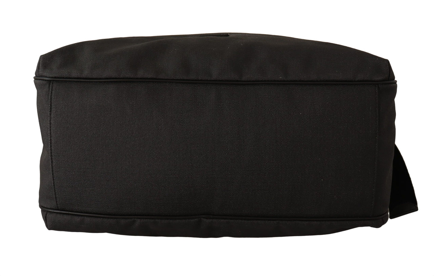 Borsa a tracolla in pelle denim nera